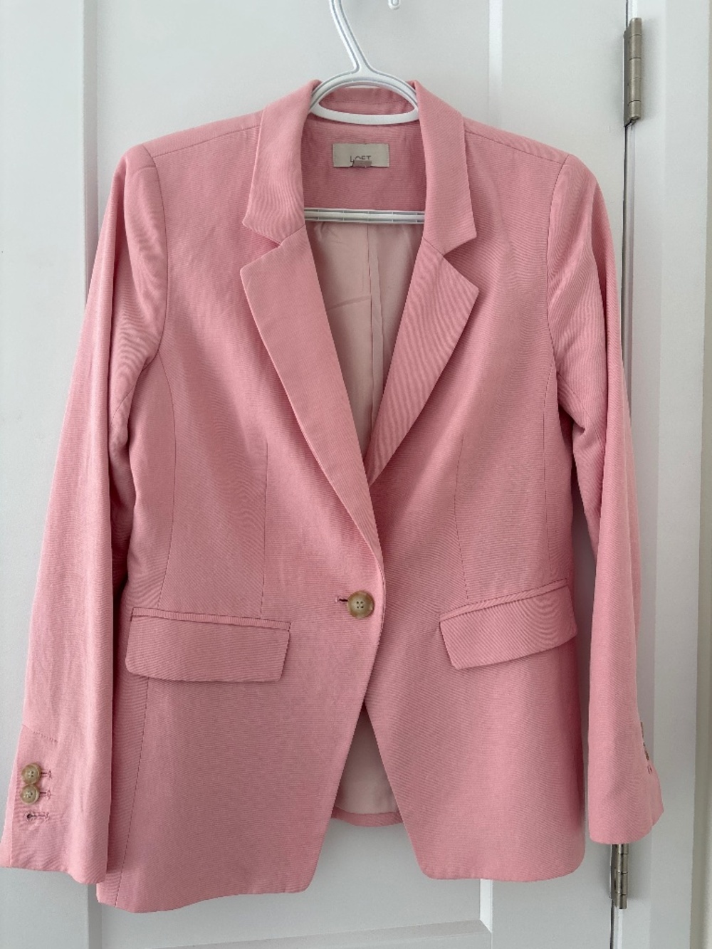 Pink blazer